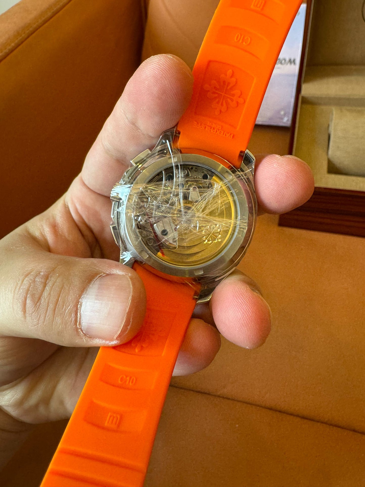 Patek Philippe Aquanaut Chronograph 5968A-001 – Orange Rubber Strap
