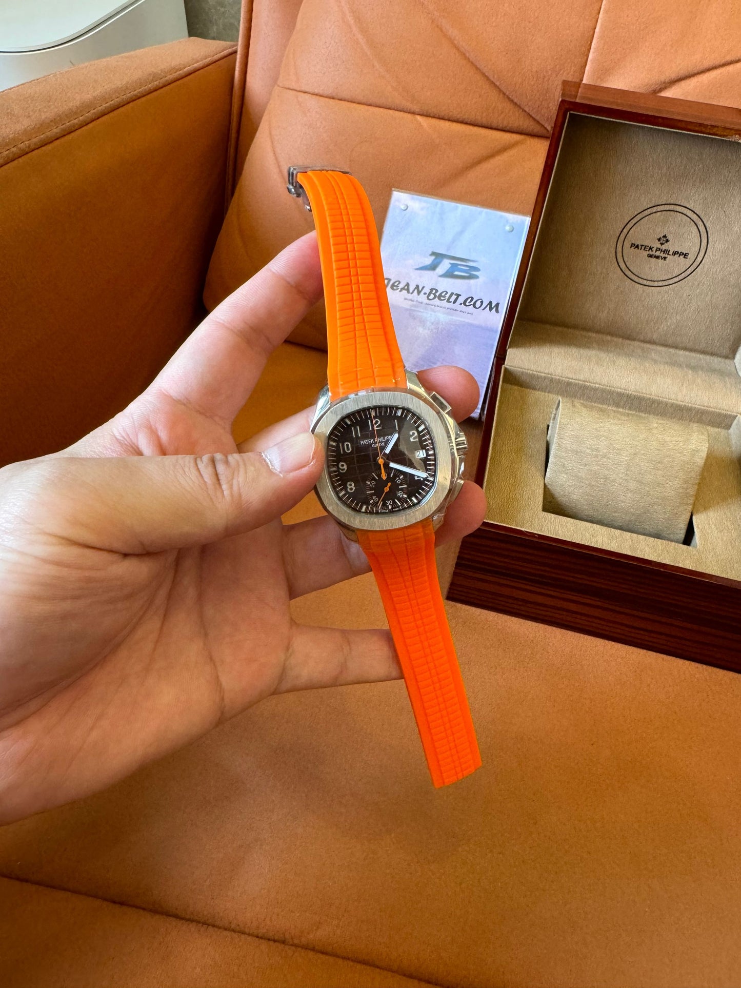 Patek Philippe Aquanaut Chronograph 5968A-001 – Orange Rubber Strap