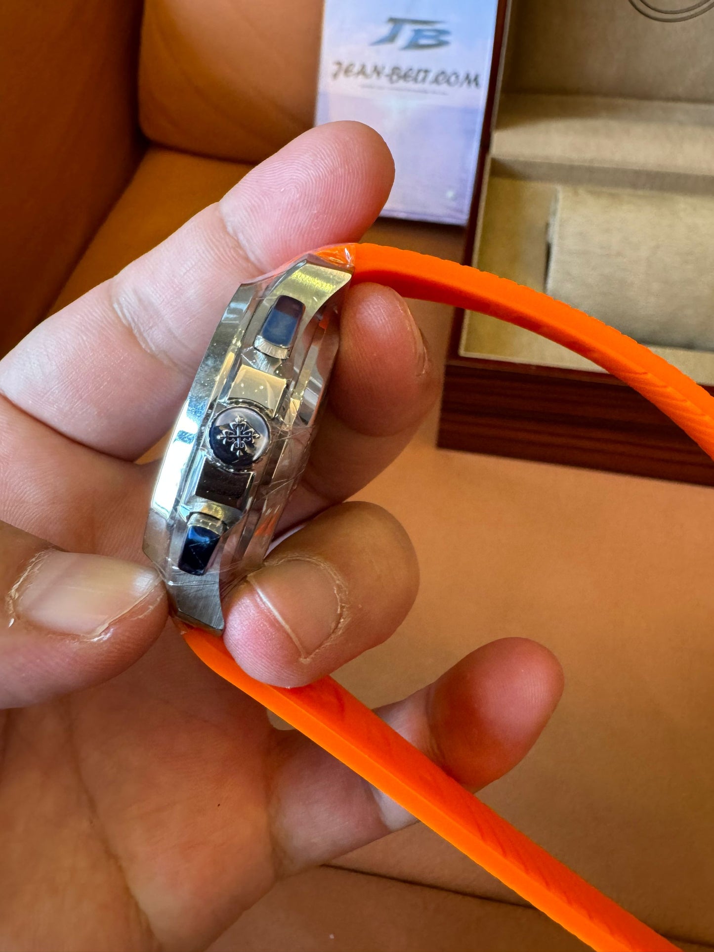 Patek Philippe Aquanaut Chronograph 5968A-001 – Orange Rubber Strap