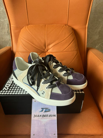 Zapatillas bajas con cordones para hombre DSQUARED2 en ante y malla