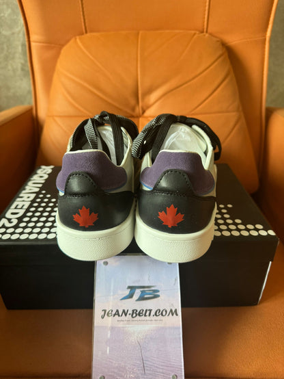 Zapatillas bajas con cordones para hombre DSQUARED2 en ante y malla