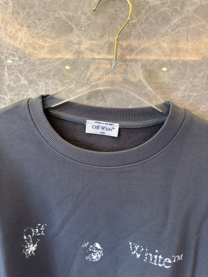 Off-White grey sweatshirt