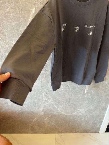 Off-White grey sweatshirt