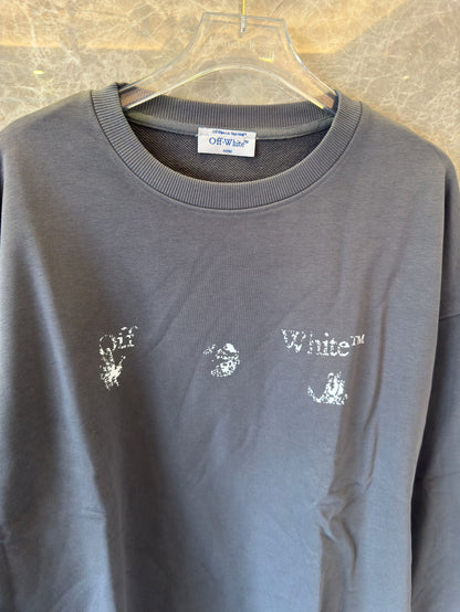 Off-White grey sweatshirt