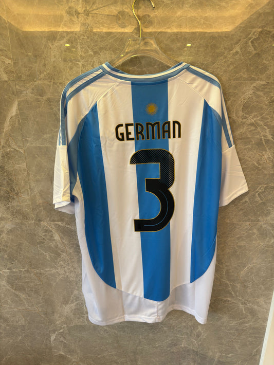 Adidas Argentina National Team 2022 FIFA World Cup Jersey - German Edition