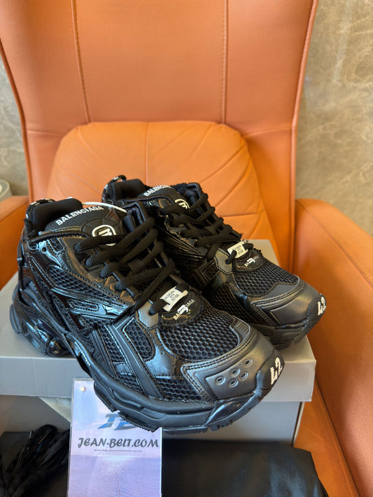 Balenciaga Men's Track Hike Sneakers in Black