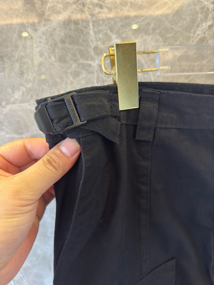 Balenciaga Black Multi-Pocket Cargo Pants