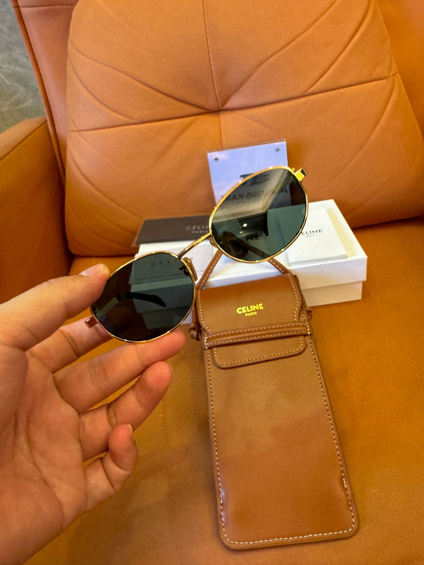 Celine Aviator Sunglasses CL40069U