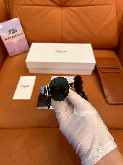 Celine Triomphe Oval Sunglasses