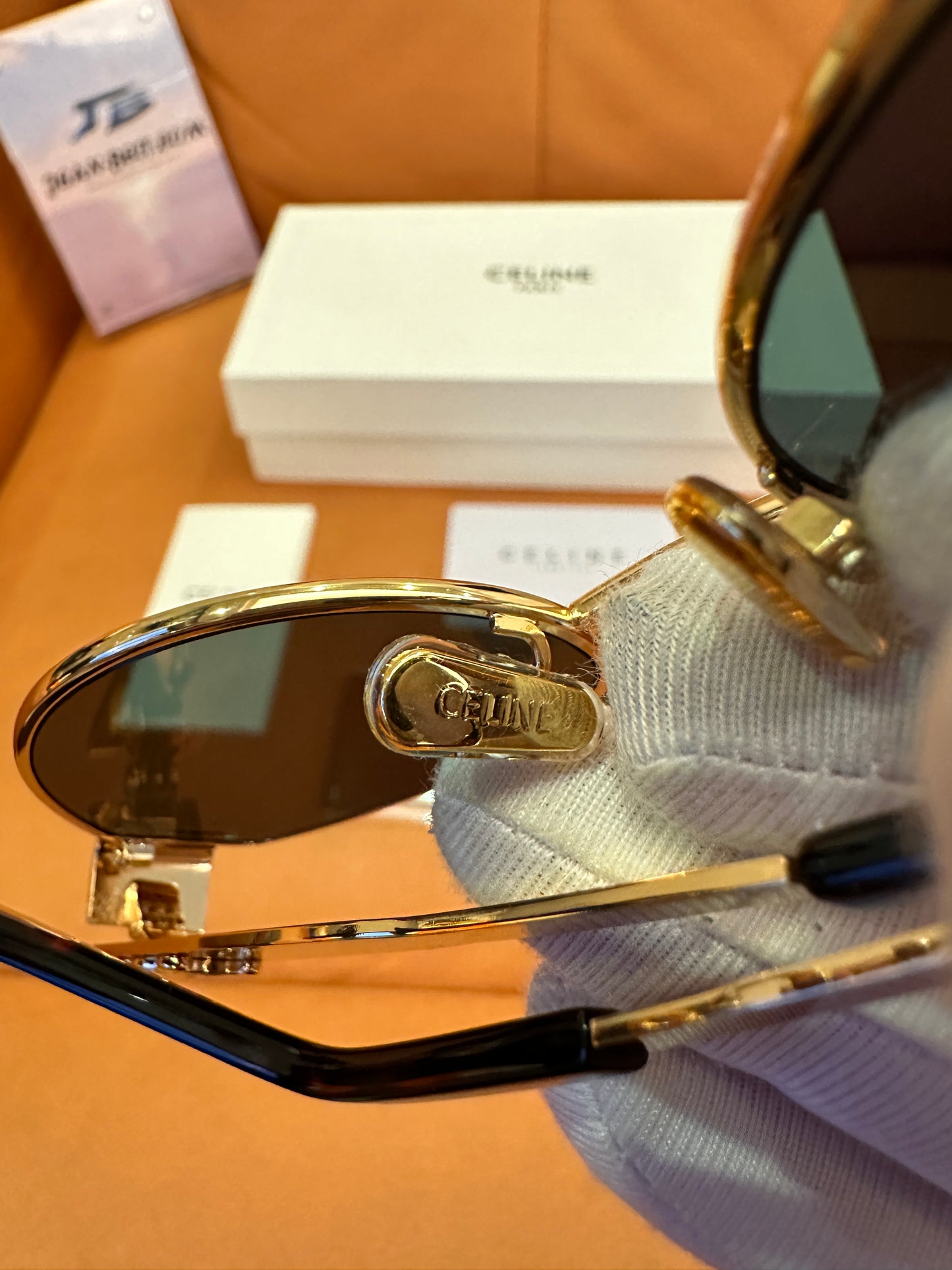 Celine Triomphe Oval Sunglasses