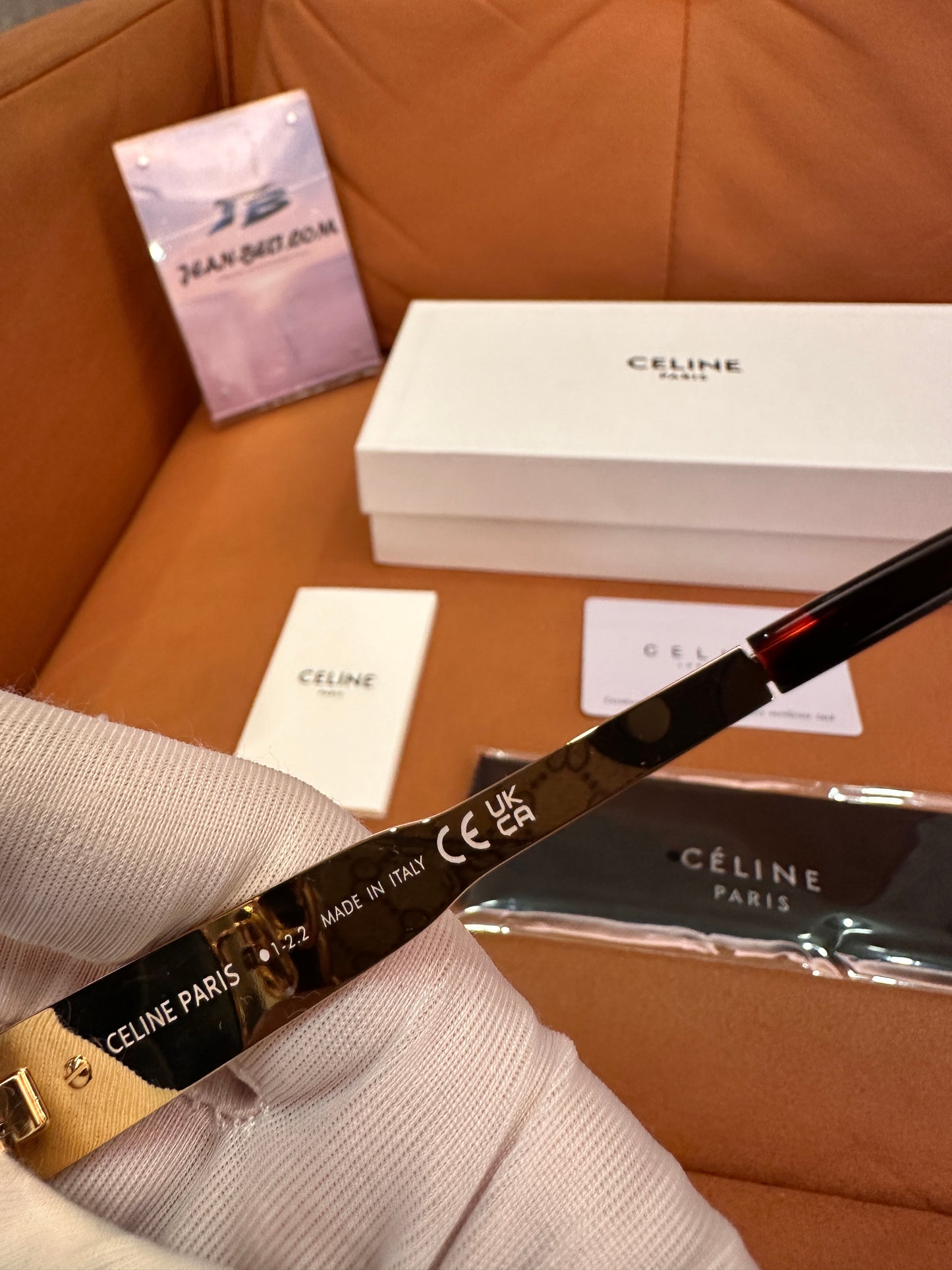 Celine Triomphe Oval Sunglasses