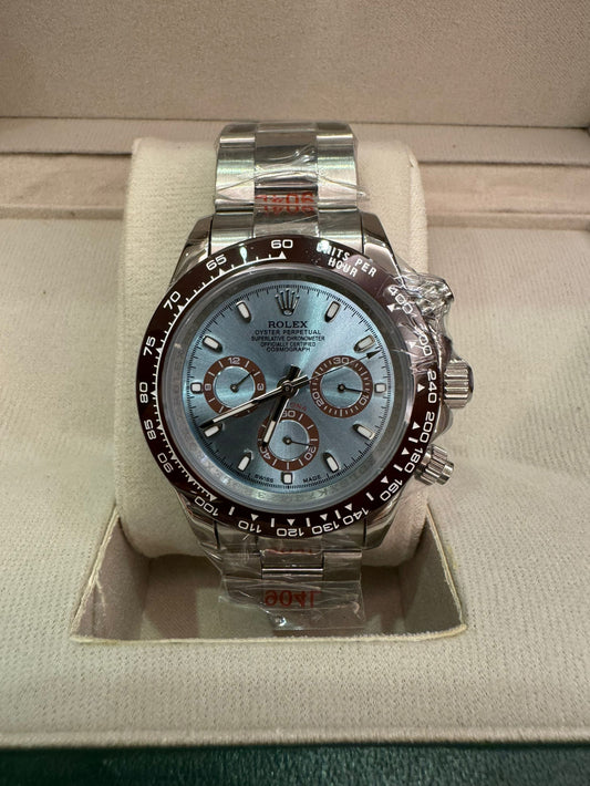 Rolex Cosmograph Daytona ice blue dial Platinum 116506