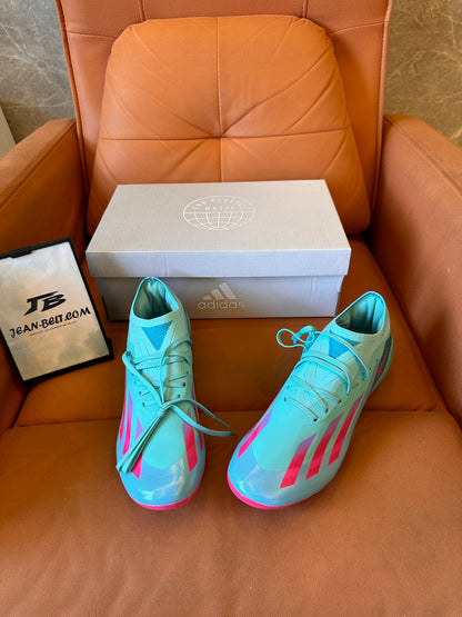 Adidas X Speedportal Soccer Cleats - Turquoise & Pink