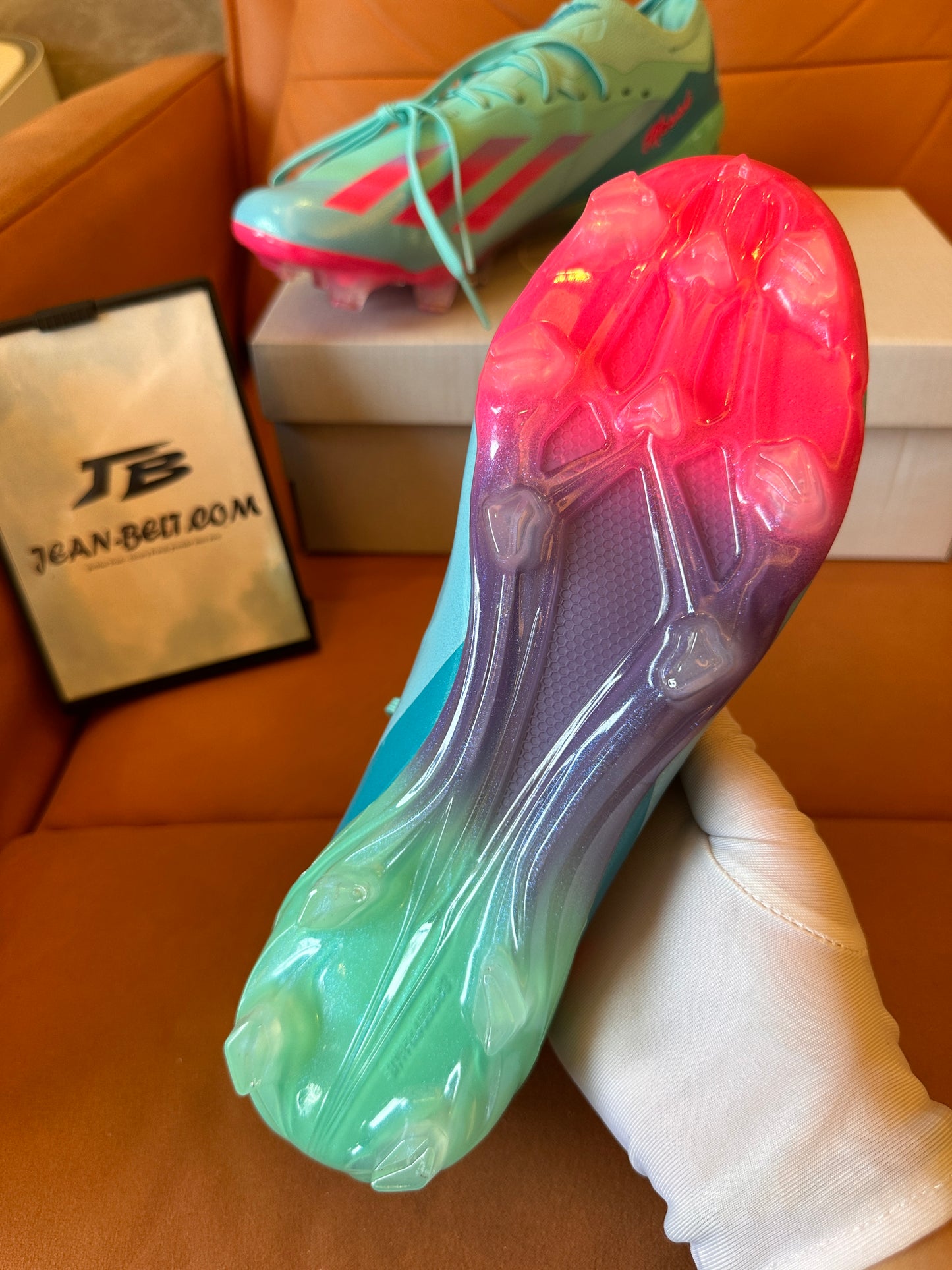 Adidas X Speedportal Soccer Cleats - Turquoise & Pink