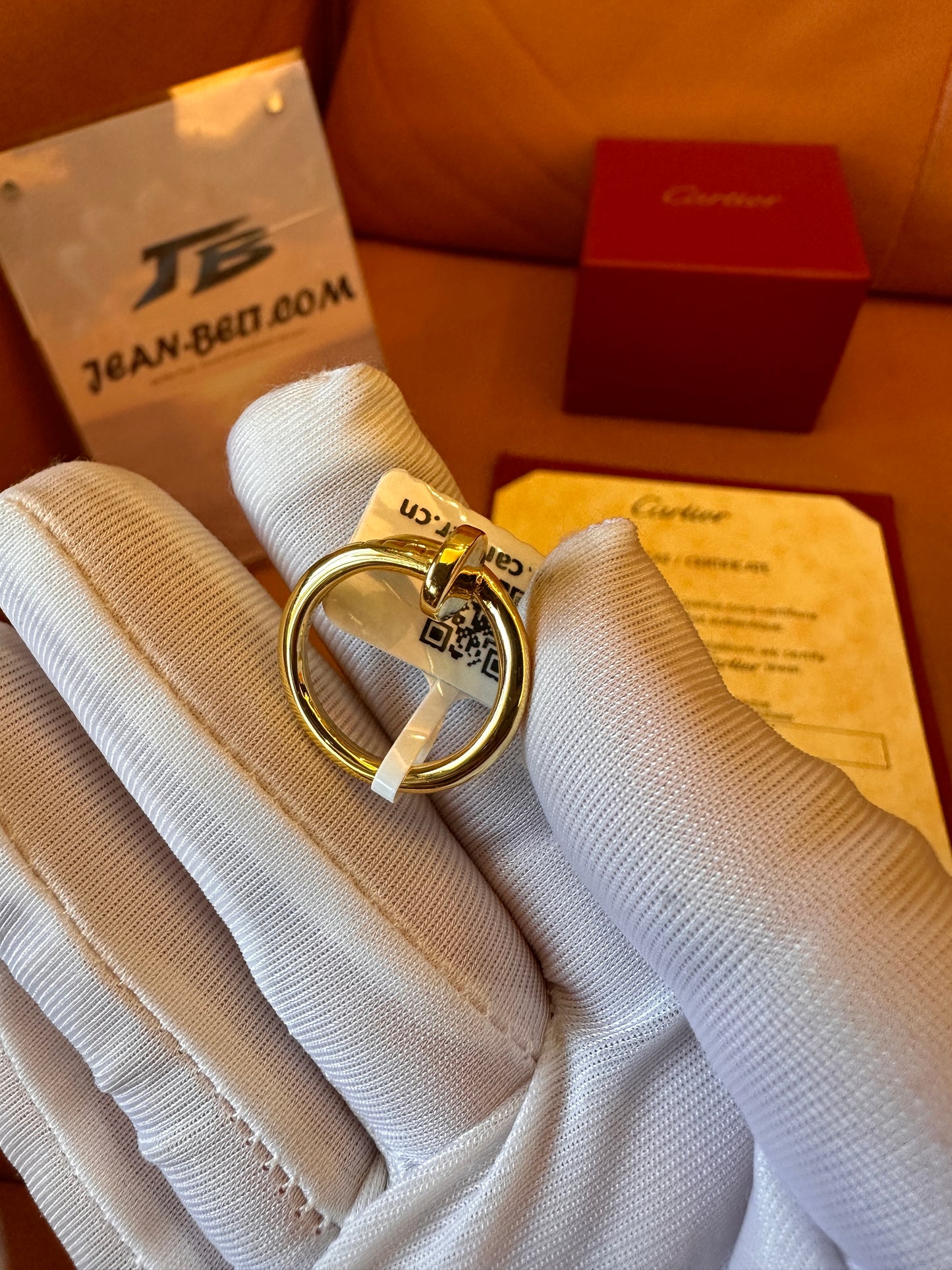 Cartier anillo juste un clou clavo oro amarillo