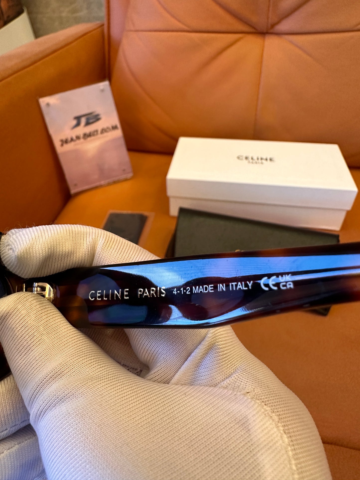 Celine Triomphe 52mm Oval Sunglasses