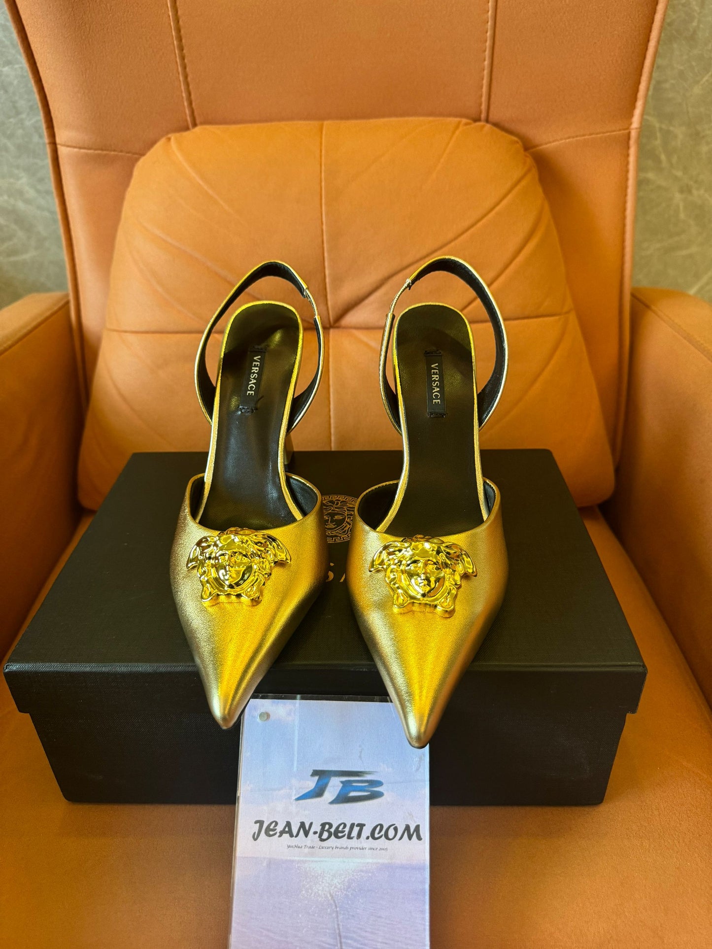 Chaussures à talons Versace