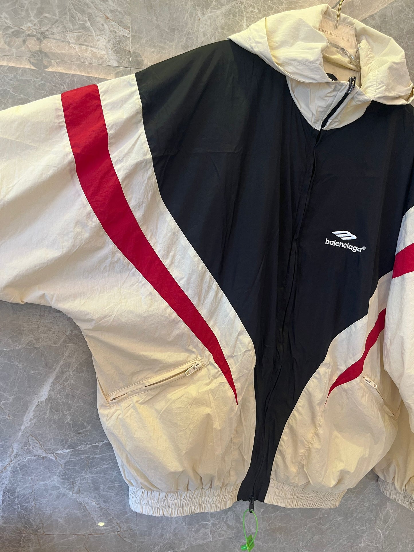 Balenciaga Unisex Hooded Tracksuit Jacket