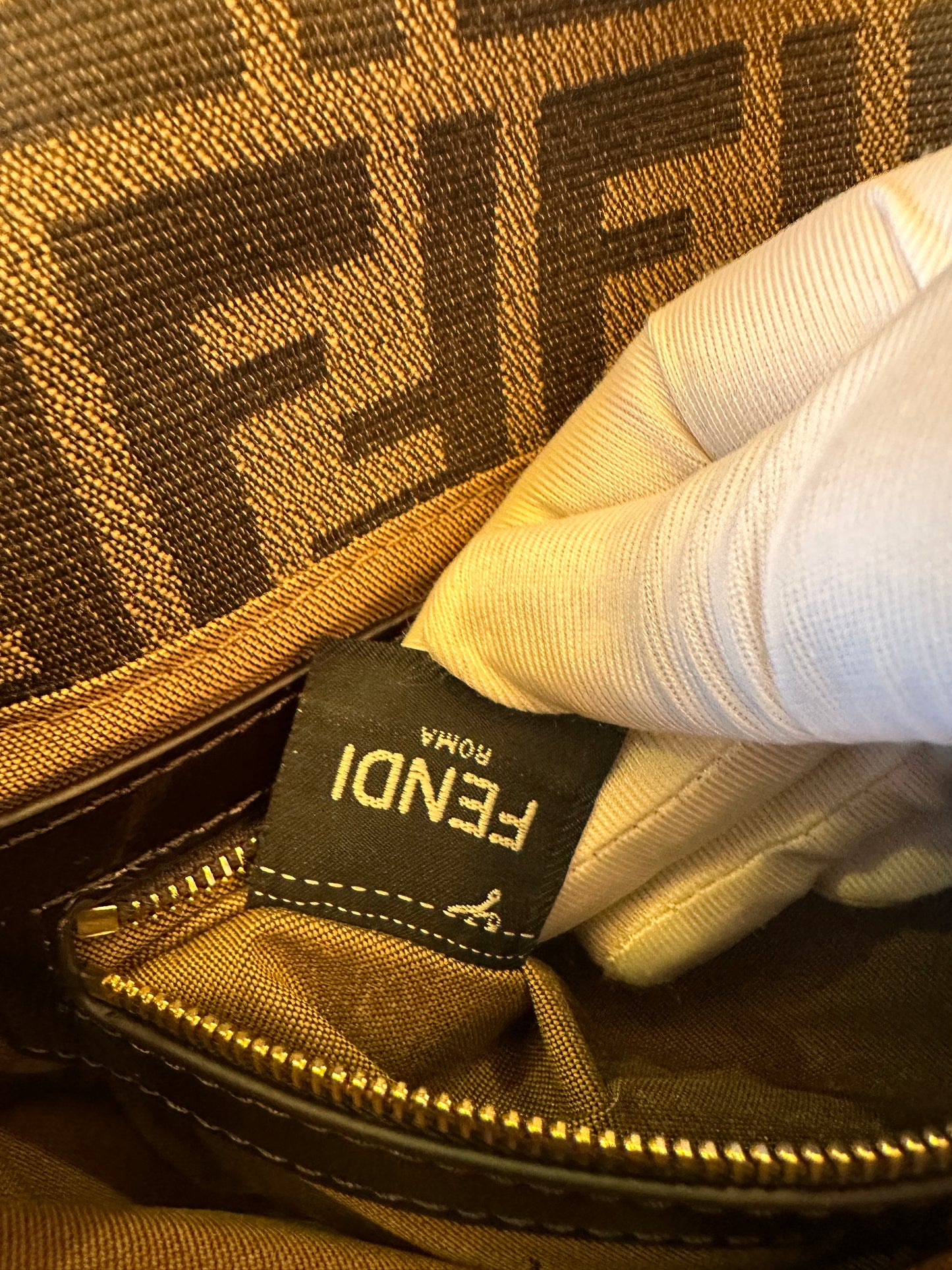 Bolsa baguete Fendi