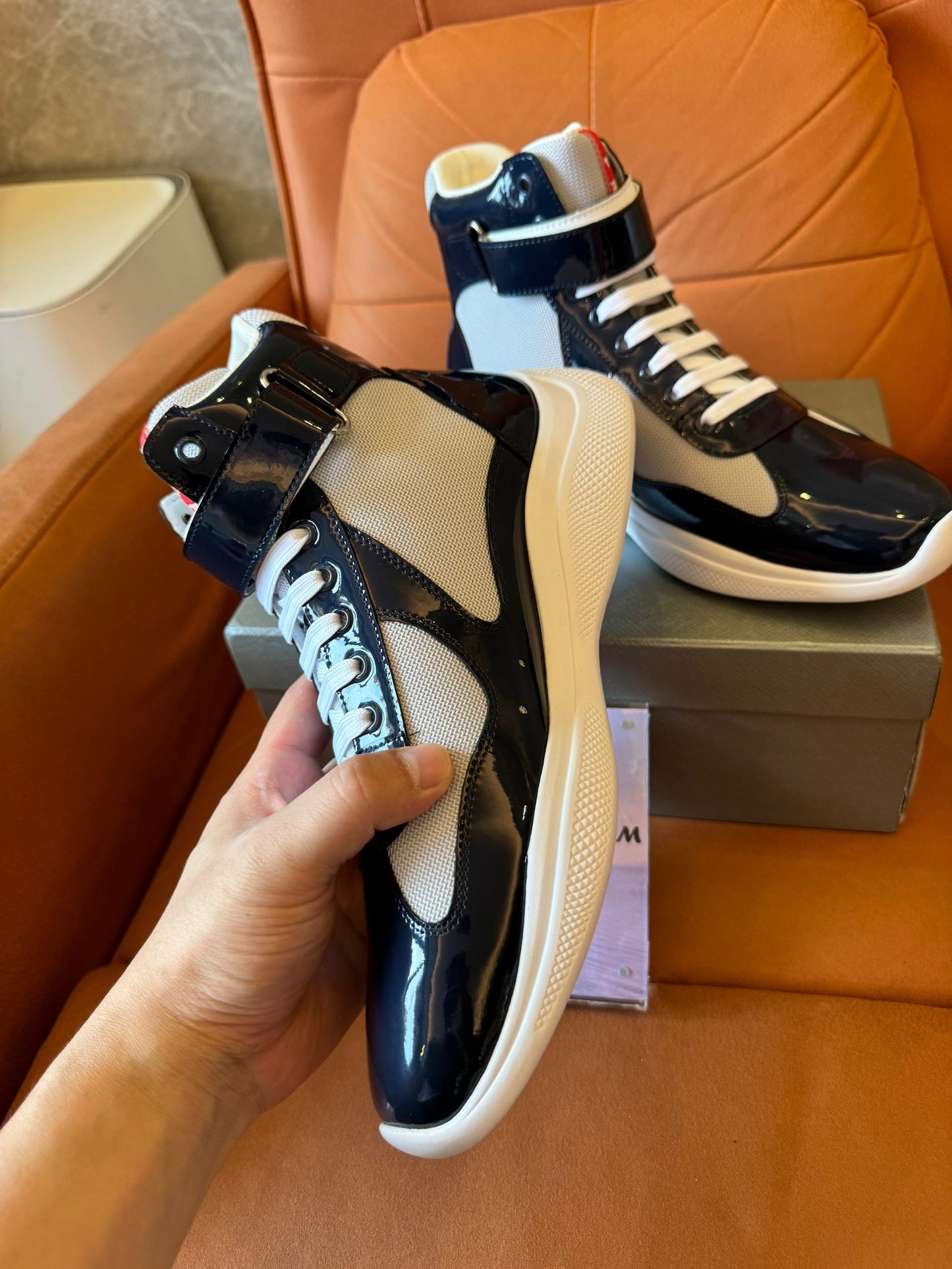 Zapatillas altas Prada para hombre