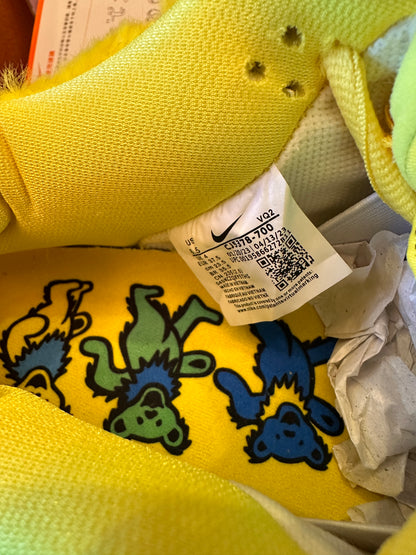 Zapatillas Nike Dunk SB Low Cut Grateful Dead Dancing Bear Opti Yellow