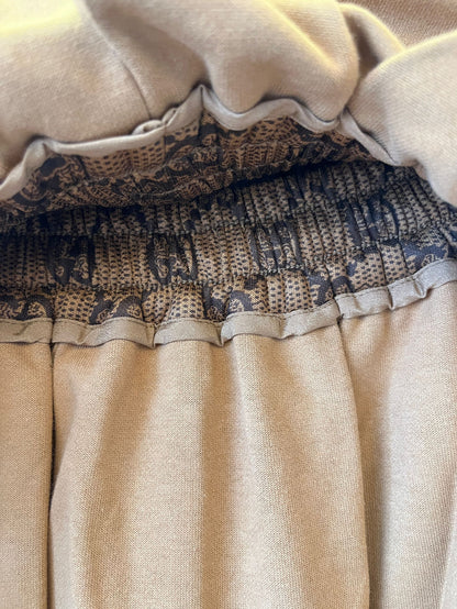 Jupe midi plissée imprimée GG Interlocking Supreme Gucci