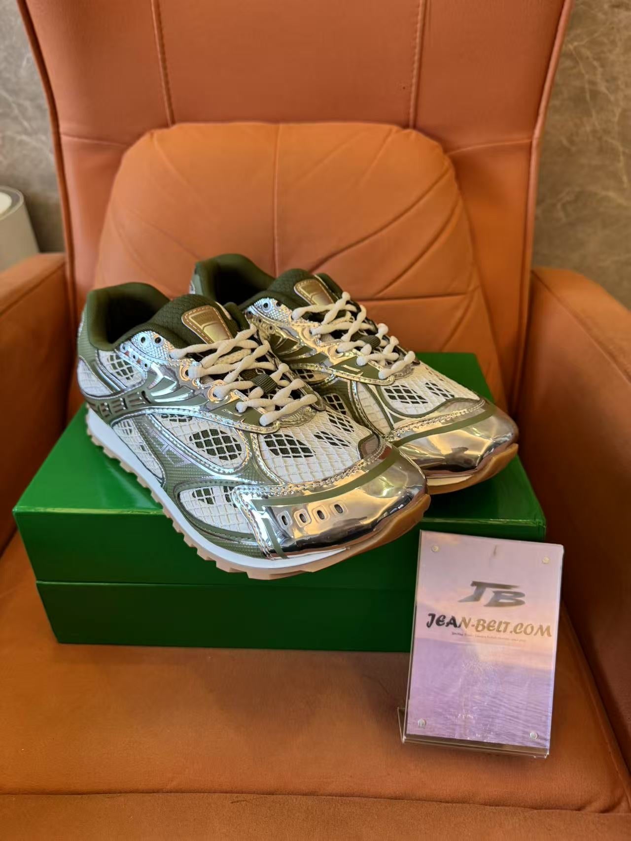 Bottega Veneta Retro Mesh Sneakers