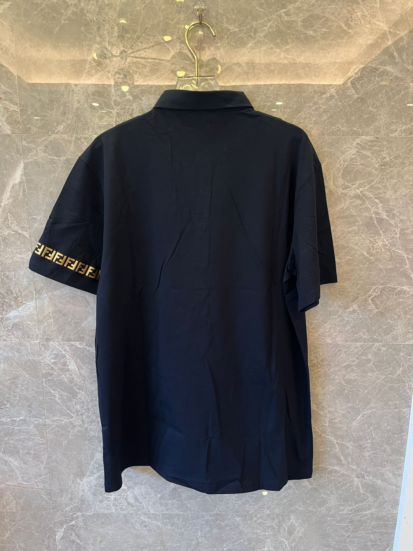 Polo Fendi para hombre azul oscuro
