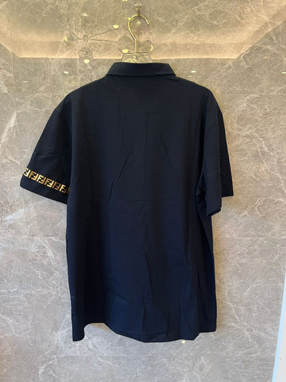 Polo Fendi para hombre azul oscuro