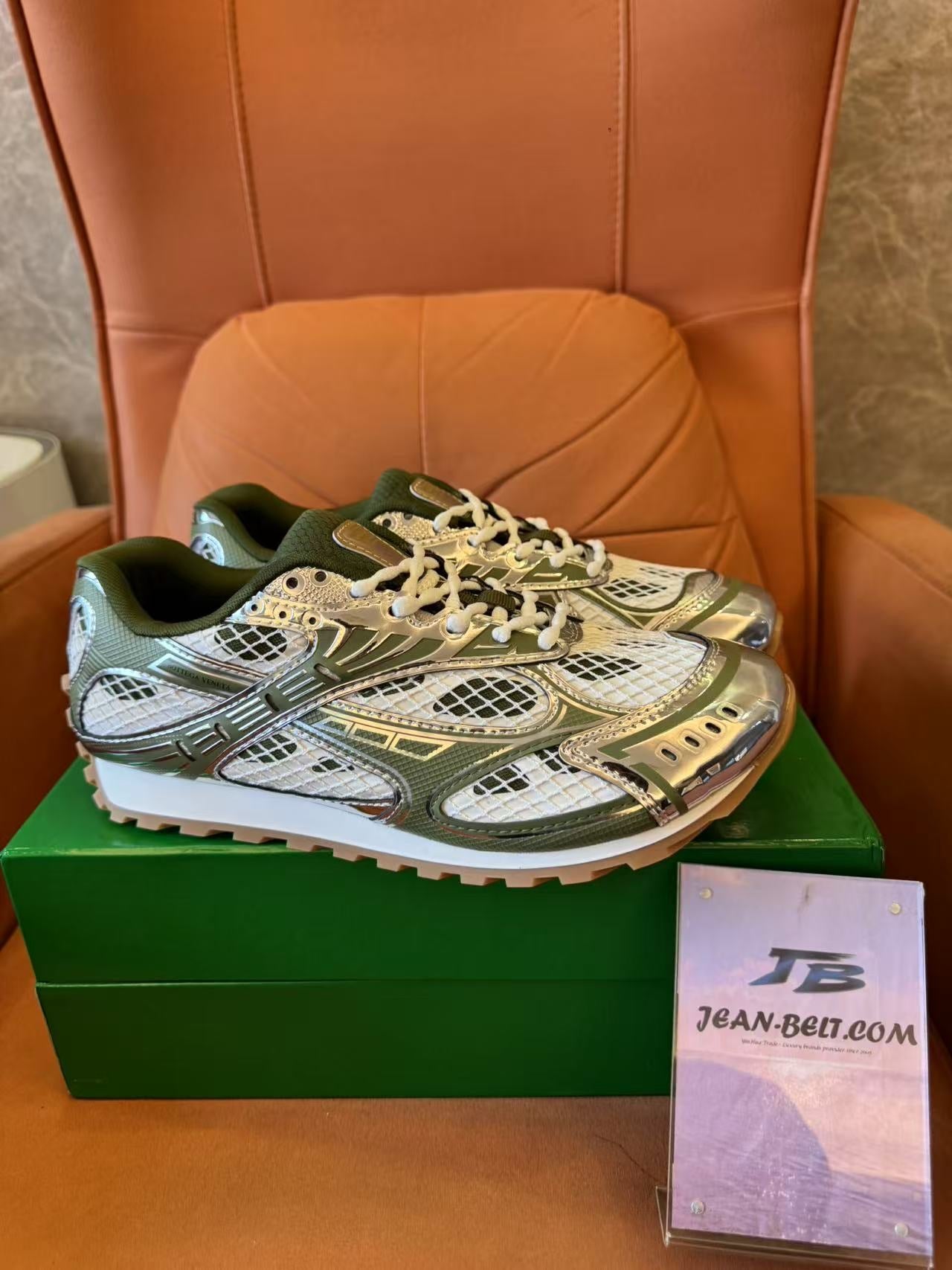 Bottega Veneta Retro Mesh Sneakers