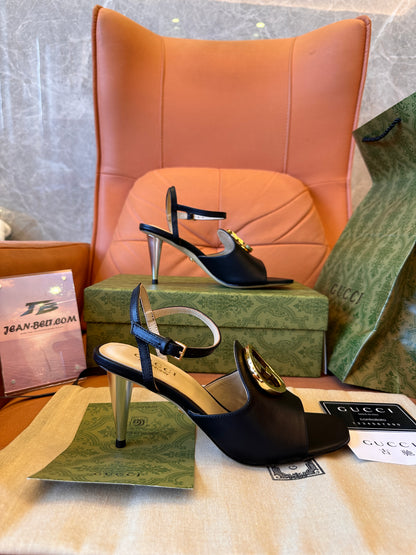 Zapatos de tacón alto Gucci Blondie negros