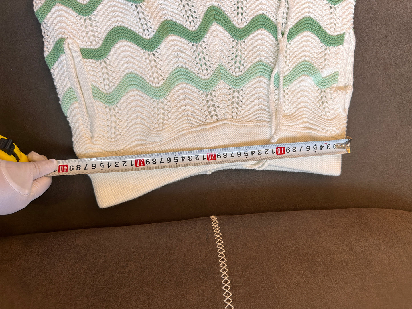 Conjunto de 2 Peças Camisa de Malha x Calções Casablanca 24ss Branco Verde