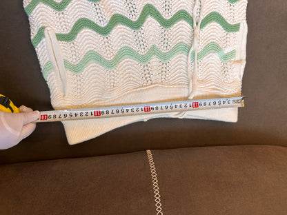 Conjunto de 2 Peças Camisa de Malha x Calções Casablanca 24ss Branco Verde