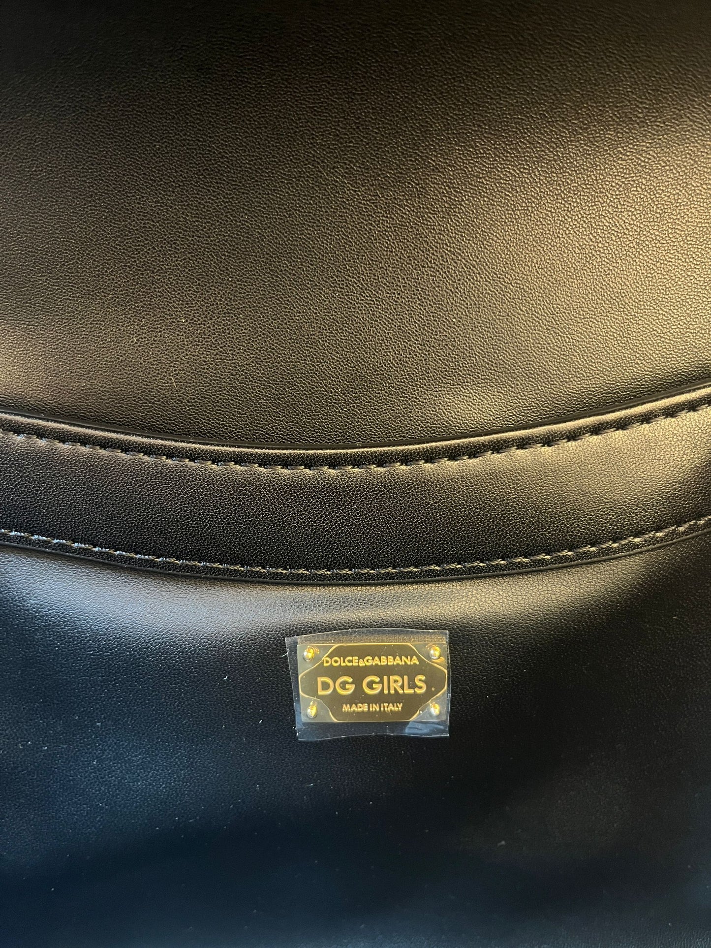 Sac bandoulière en cuir baroque Dolce&Gabbana
