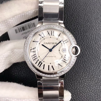 Catier Watch Blue Ballon 33mm/36mm/42mm (Silver/Gold/Rose Gold)