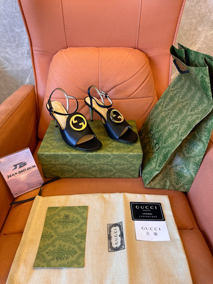Zapatos de tacón alto Gucci Blondie negros