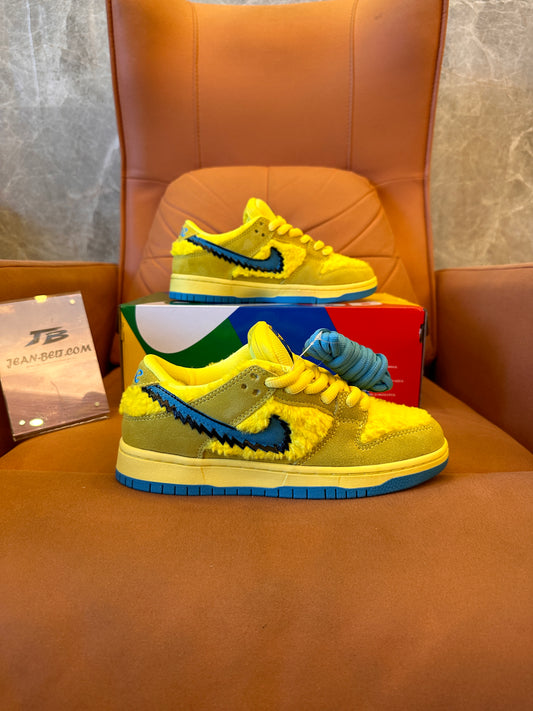 Zapatillas Nike Dunk SB Low Cut Grateful Dead Dancing Bear Opti Yellow