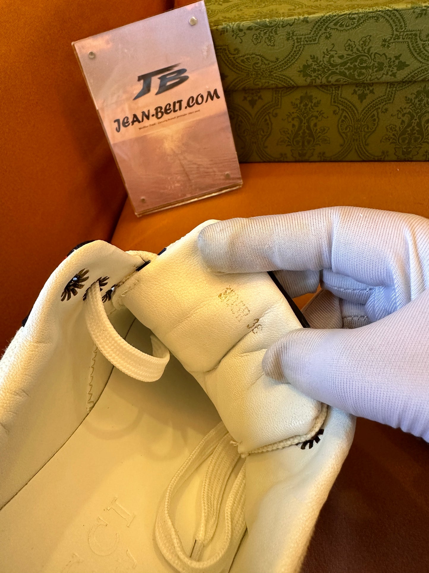 Zapatillas Gucci Ace blancas con monograma, talla 38-45