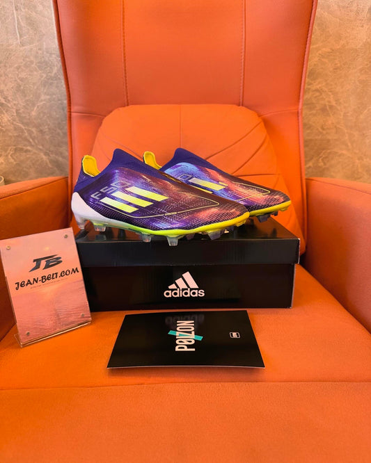 Adidas Soccor Shoes Glass Cleats Bottom Purple