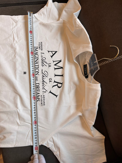 T-shirt Amiri Blanc