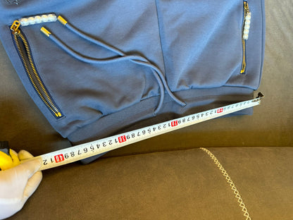 Pantalones deportivos Louis Vuitton de algodón técnico con perlas