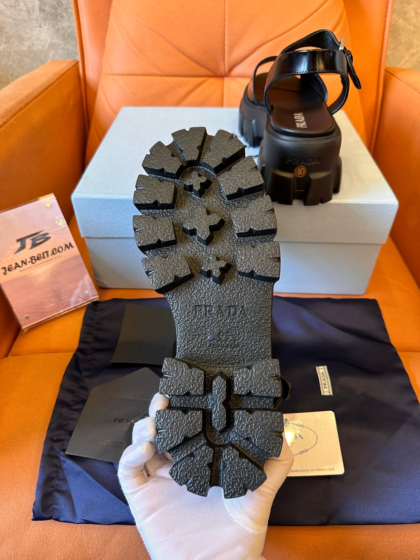 Sandales Prada pour femmes