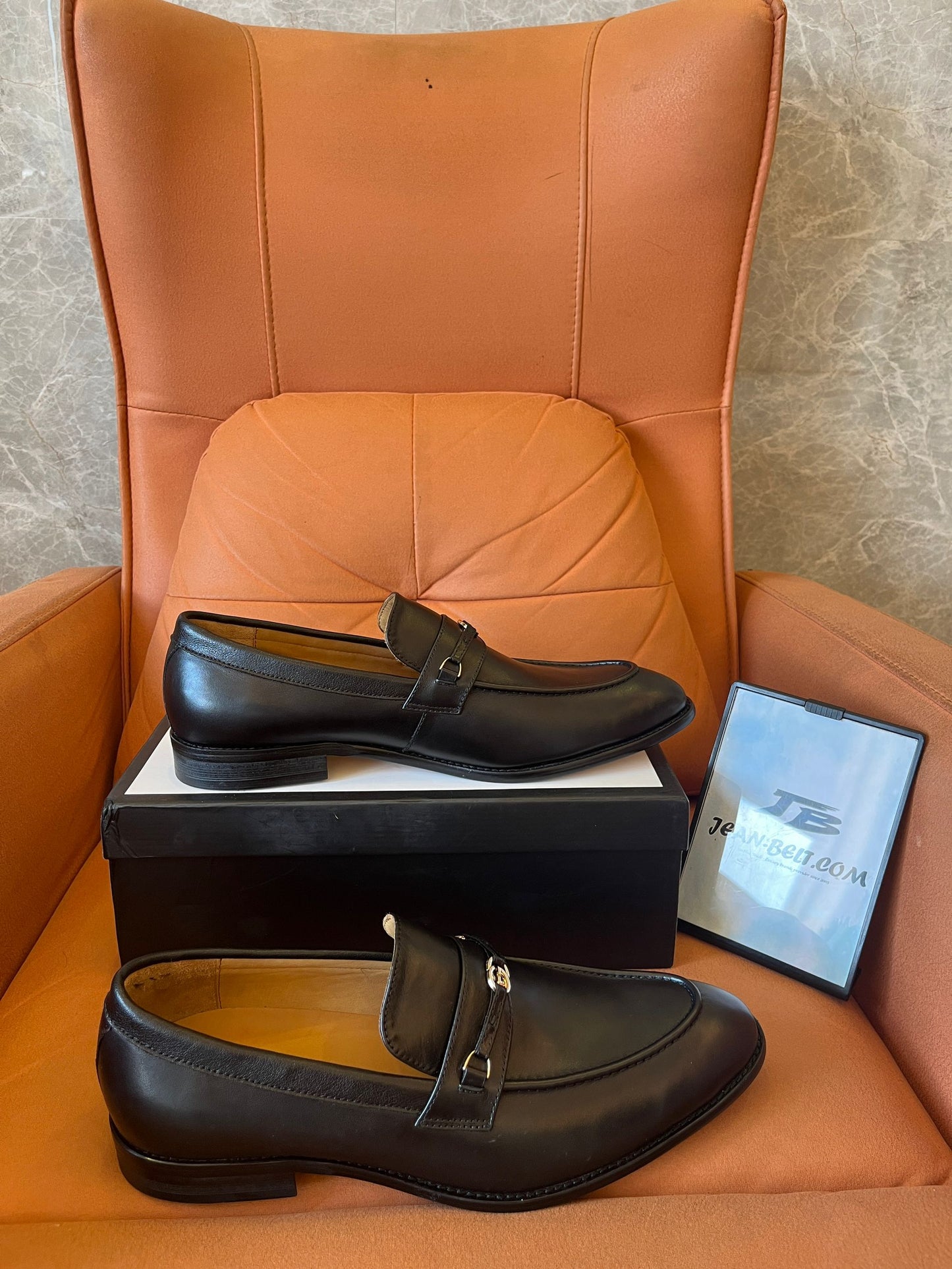 Mocasines de piel Gucci Ed G-Bit para hombre