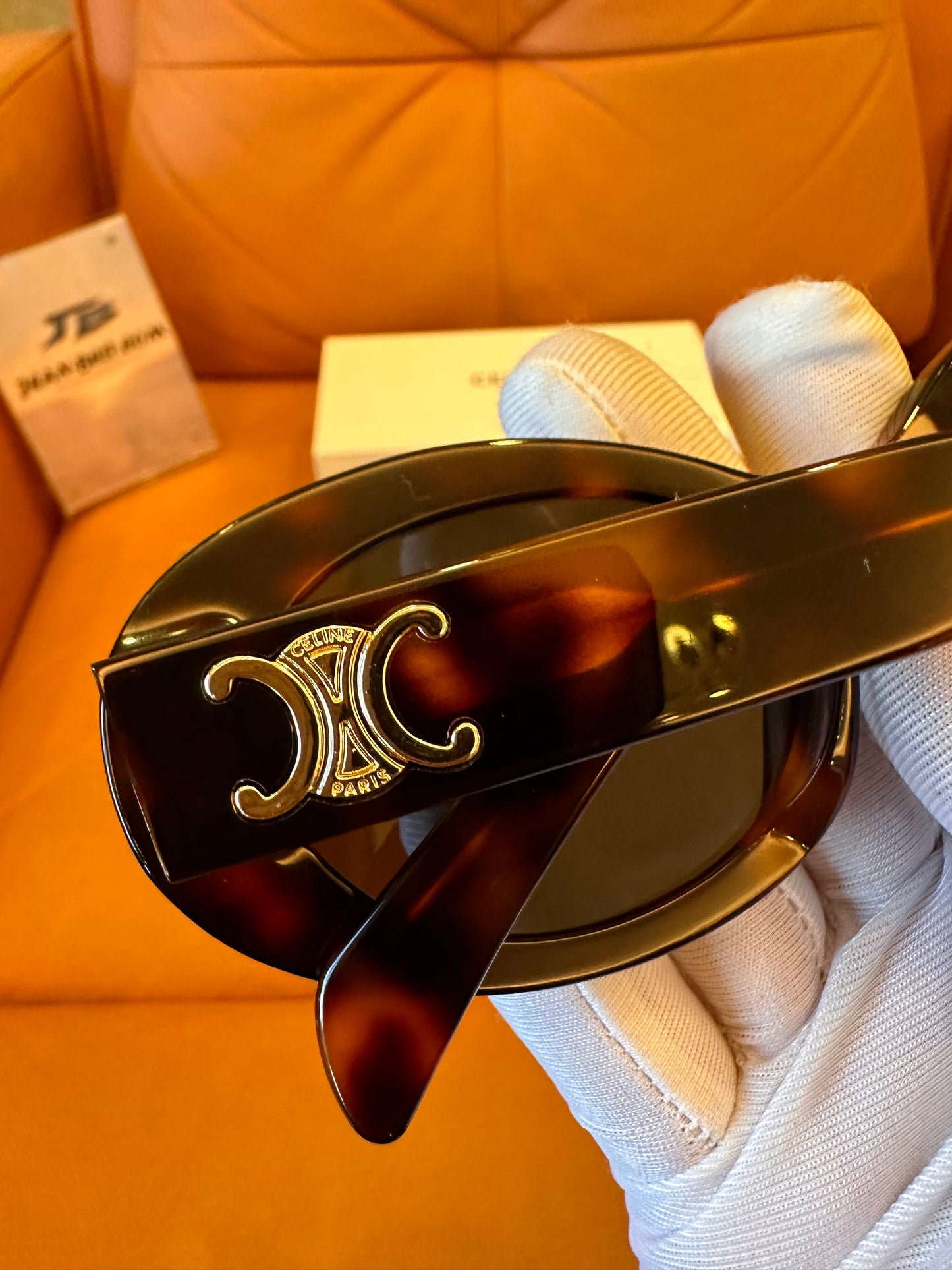 Celine Triomphe 52mm Oval Sunglasses