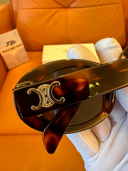 Celine Triomphe 52mm Oval Sunglasses