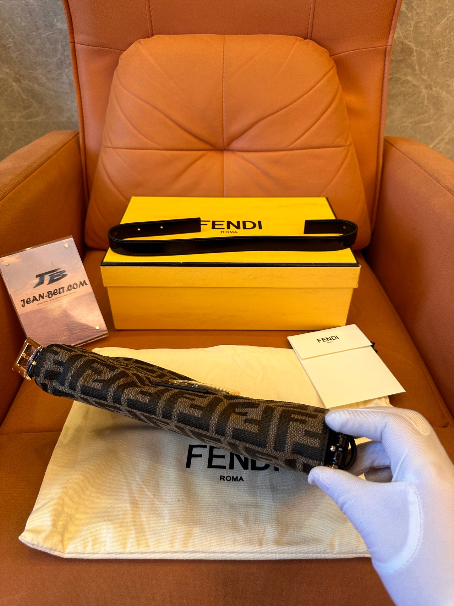Bolsa baguete Fendi