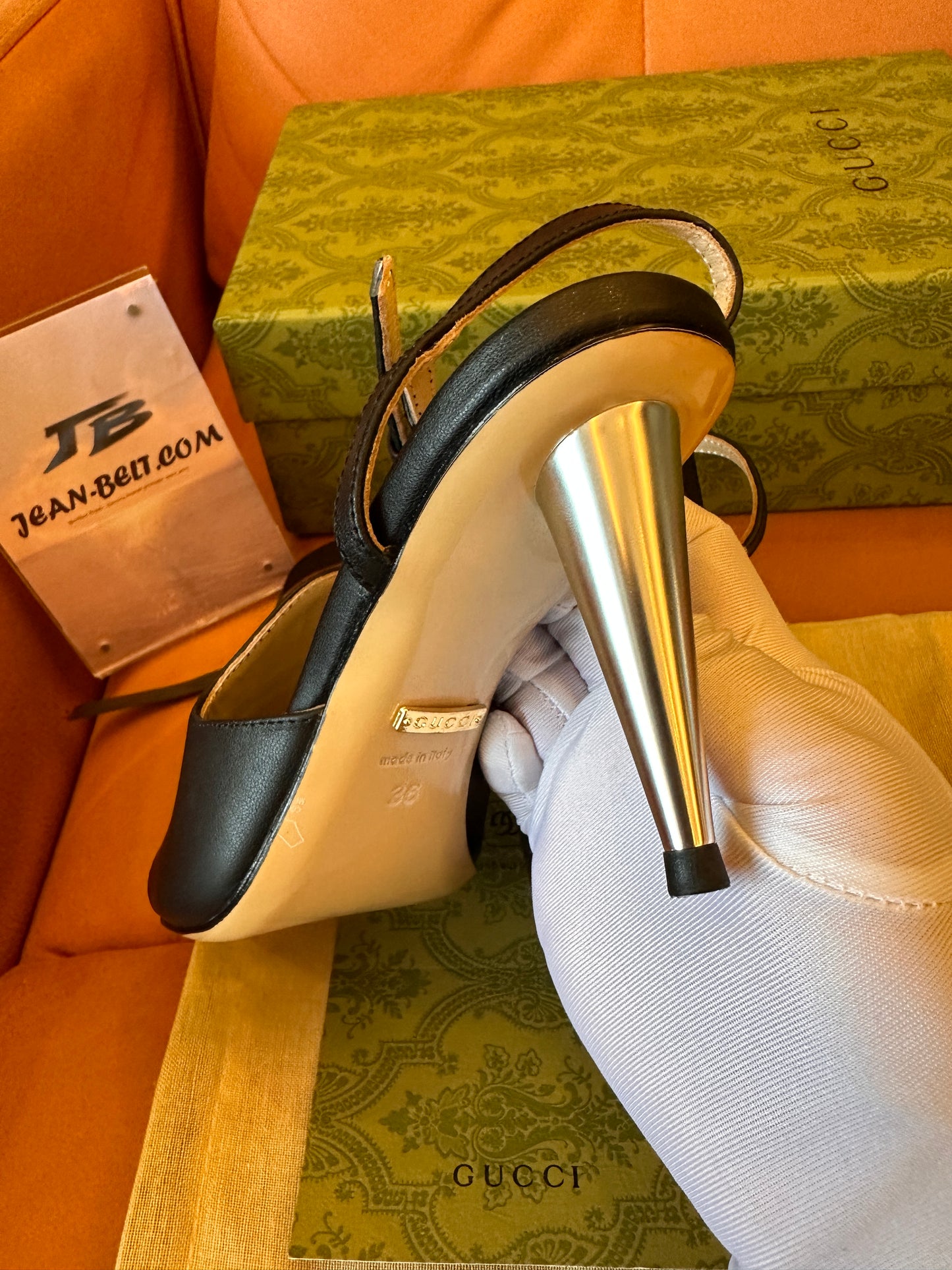 Zapatos de tacón alto Gucci Blondie negros