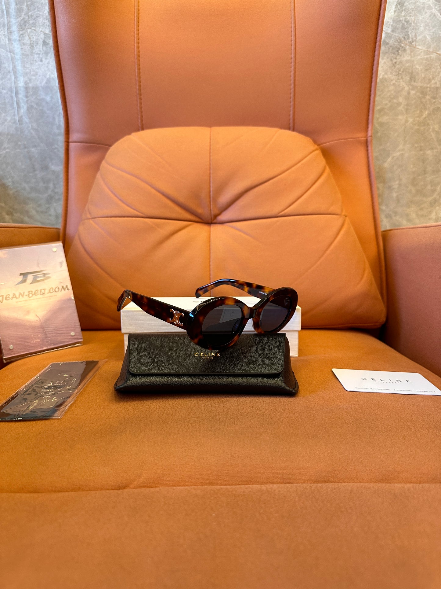 Celine Triomphe 52mm Oval Sunglasses
