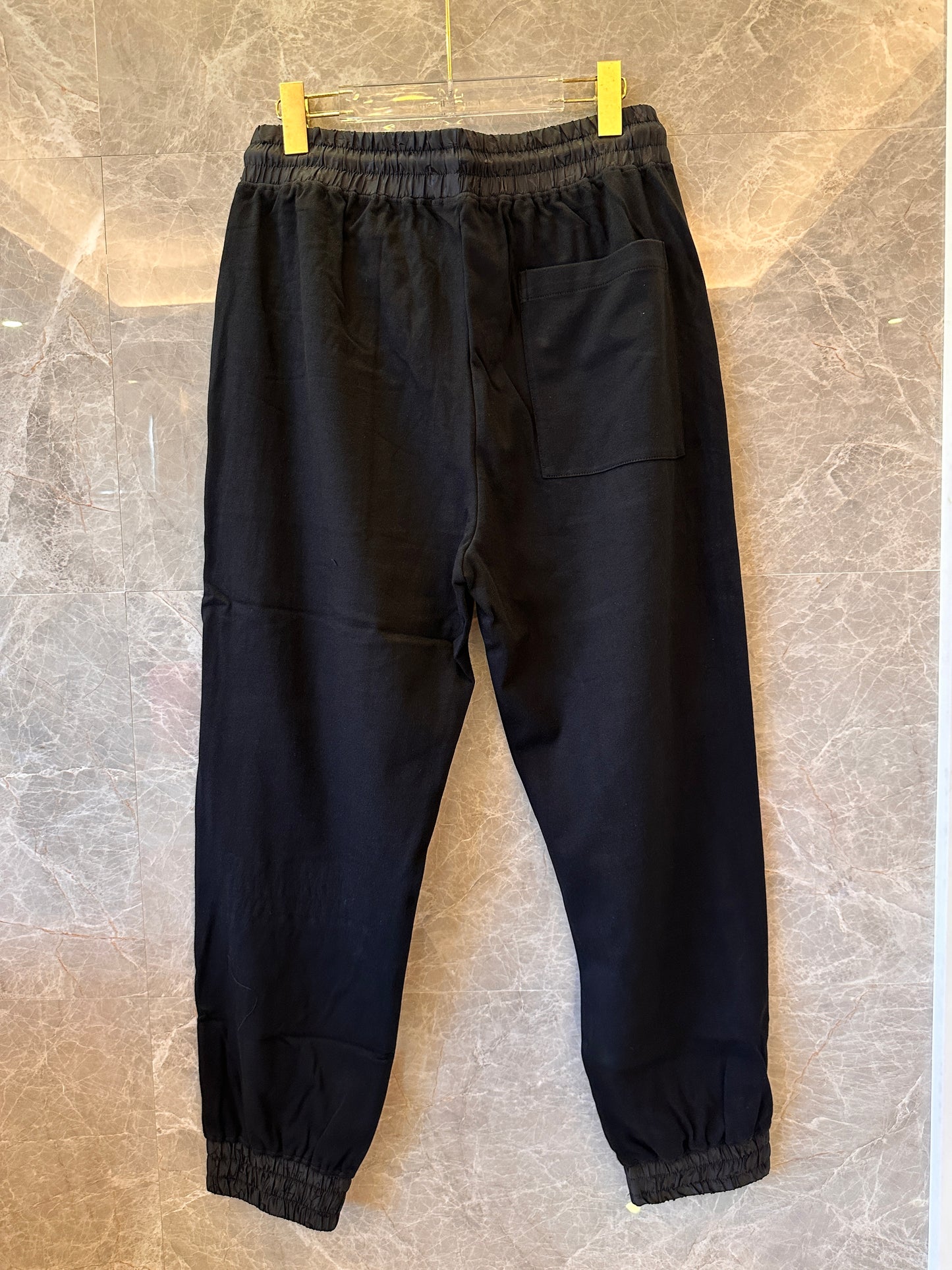 Calça de moletom Louis Vuitton preta