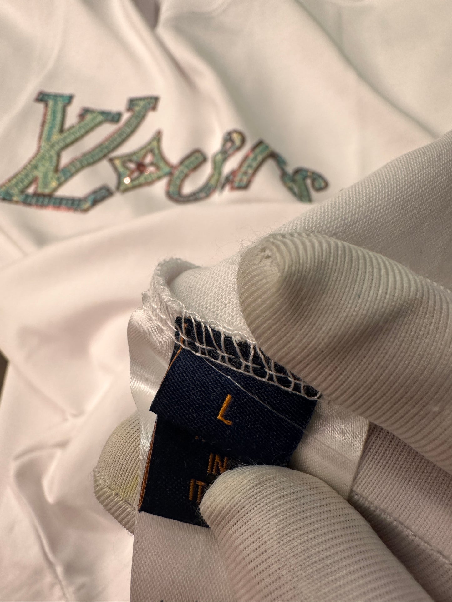 Camiseta blanca de Louis Vuitton